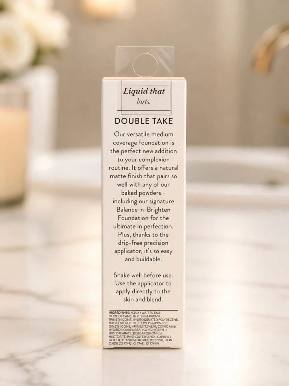 Laura Geller Double Take Liquid Foundation Warm Beige 1 oz